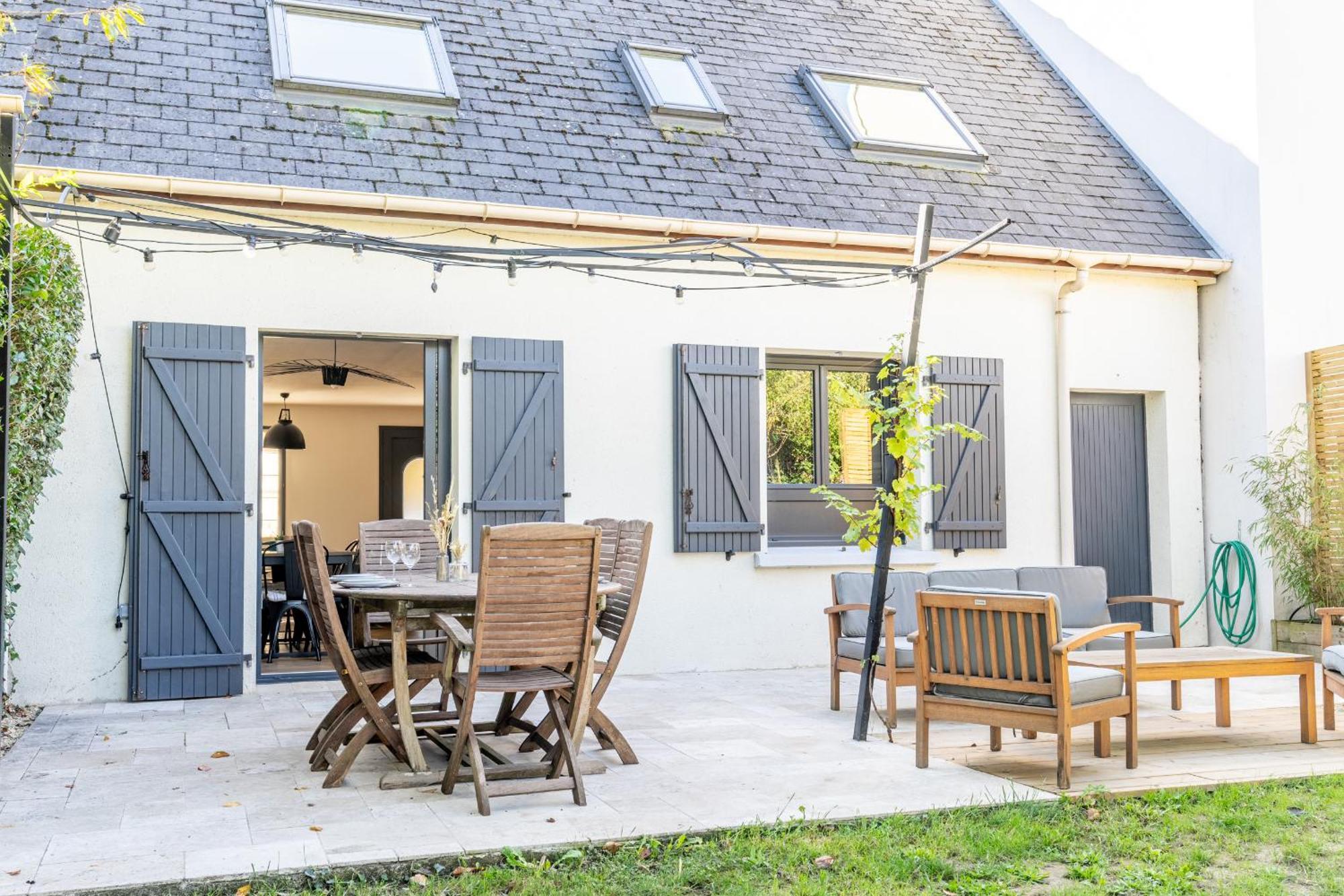 Le Coin Des Songes - Maison Avec Jardin Villa Nantes Exterior photo